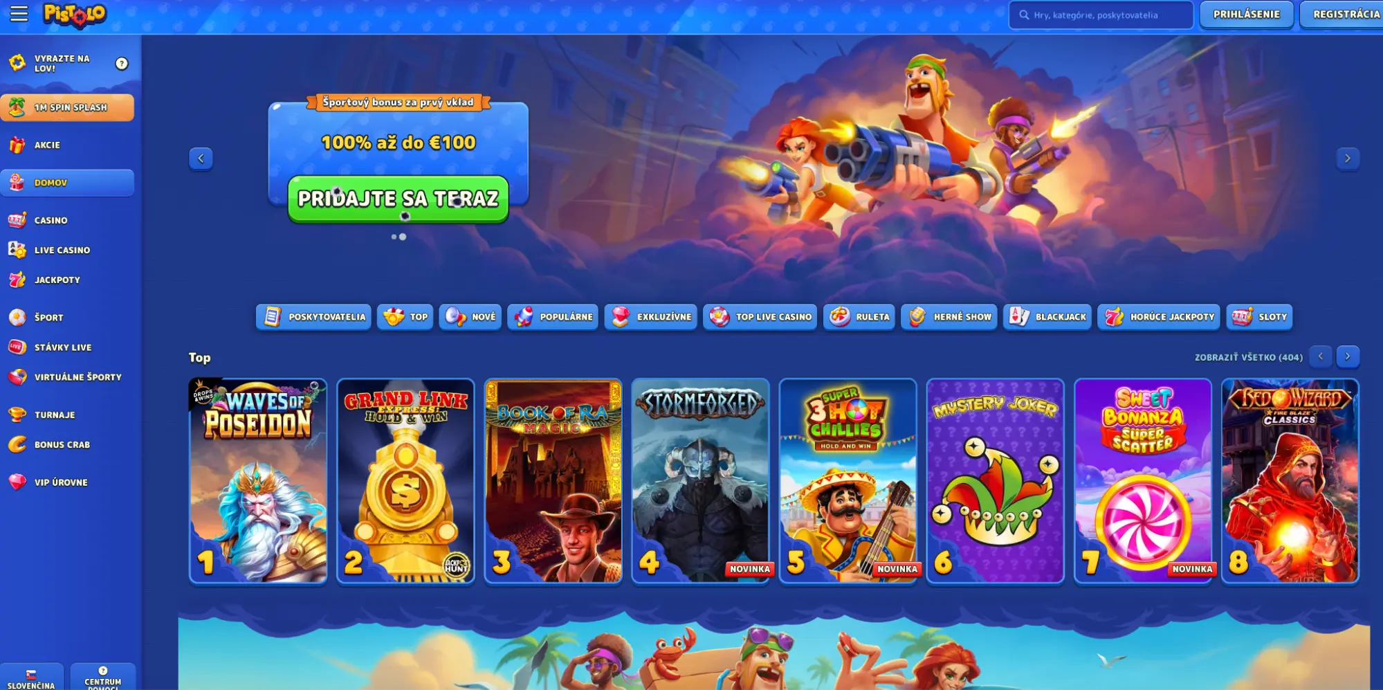 Screenshot der Pistolo App